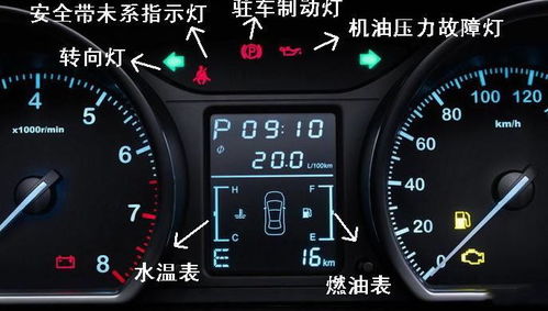 汽车总共多少种灯